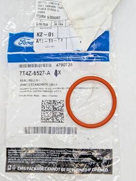 7t4z-8527-a Ford Genuine O-ring Heat Resistant Seal Engine Coolant Pipe