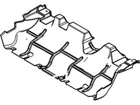 8c2z-19e667-a Ford Genuine Air Deflector