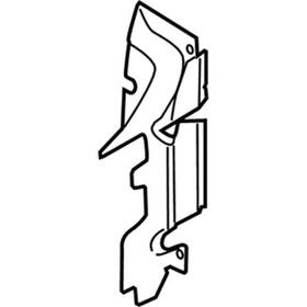 Aa5z-8311-b Ford Genuine Air Deflector