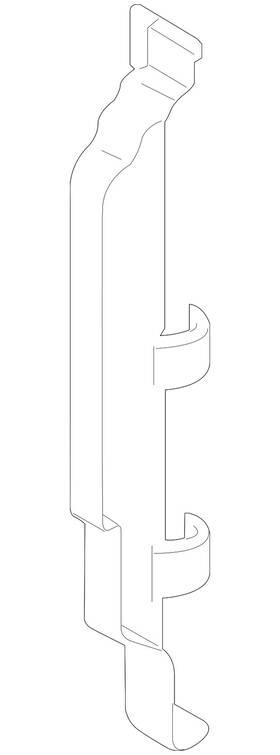 Ag1z-8311-b Ford Genuine Air Deflector