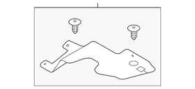 Bl1z-74001a06-a Ford Genuine Lower Shield