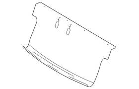 Bl3z-8327-b Ford Genuine Lower Deflector