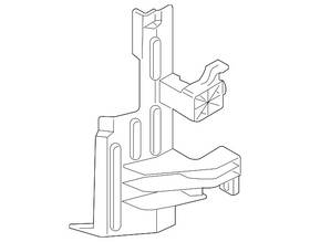 Cm5z-8311-a Ford Genuine Radiator Support Air Deflector