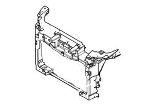 Da8z-16138-acp Ford Genuine Front End Assembly