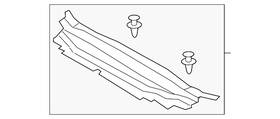 Ds7z-16a238-a Ford Genuine Sight Shield