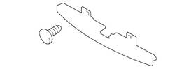 Fb5z-8326-b Ford Genuine Radiator Support Air Deflector