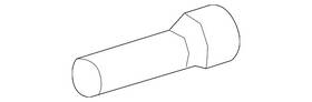 Hc3z-18b402-c Ford Genuine Connector Hose
