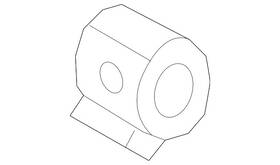 Hc3z-8125-a Ford Genuine Radiator Upper Insulator