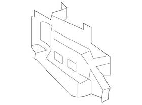 Hc3z-8310-g Ford Genuine Air Duct