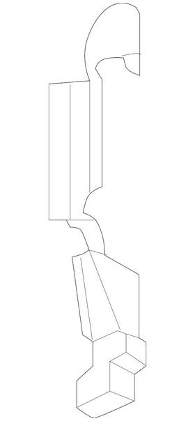 Jl3z-8310-a Ford Genuine Air Baffle
