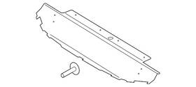 Jl7z-8327-a Ford Genuine Radiator Support Air Deflector