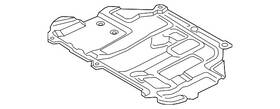 Kt1z-6p013-a Ford Genuine Under-body Shield Kt1z6p013a