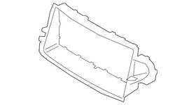 Lb5z-8312-a Ford Genuine Air Deflector
