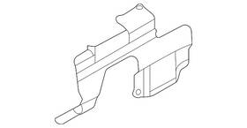 M2dz-10317-b Ford Genuine Inner Shield
