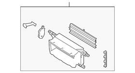 Nl1z-8475-c Ford Genuine Radiator Shutter Assembly
