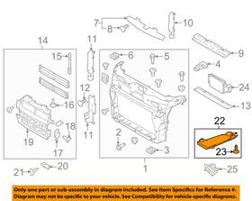 Fb5z-7810494-a Ford Oem 15-16 Explorer Radiator Support-engine Under Splash Shield Fb5z7810494a