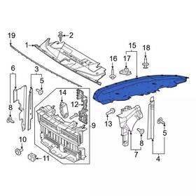 Pr3z-8310-m Ford Genuine Under Cover