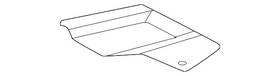 Rl1z-19e525-a Ford Genuine Sight Shield