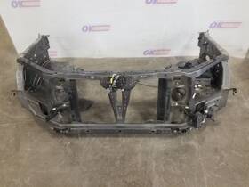 109-10123 Ford Truck 19 2019 Ranger Lariat 2.3l Radiator Core Support With Hood Latch And Horns