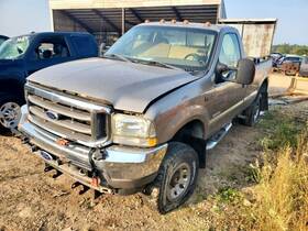 673.fd8n03 Ford Truck Fan Housing Shroud F350sd 2003 Radiator 1702276