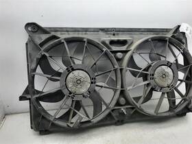 674.fd8x05 Ford Truck 2005 E250 Van Oem Cooling Radiator Fan Shroud Motor Dual Blade Assembly