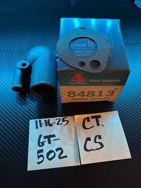 84813 Four Seasons 1 4 Engine Coolant Water Outlet Genuine Season Product