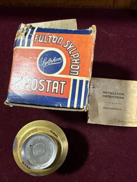 90-fht Fulton Sylphon Nors Sylphon/autostat Model 37-54 Pontiac Passenger Car 175 -180