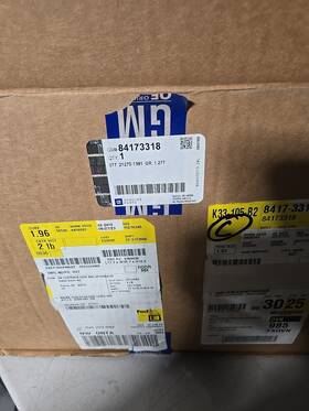 84173318 General Motors Genuine Gm Auxiliary Radiator Front Duct