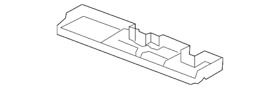 84727597 Genuine Gm Baffle Assembly-rad Air Lower