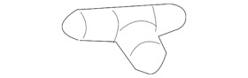 23333192 Genuine Gm Engine Coolant Tee