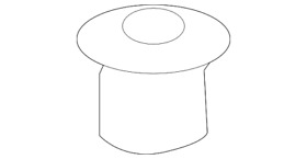 52493483 Genuine Gm Radiator Mount