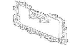 23419647 Genuine Gm Radiator Support Baffle