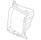 Lr128286 Genuine Land-rover Lower Deflector