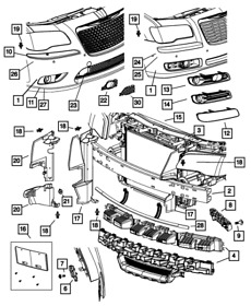 68142203ac Genuine Mopar Front Support Cross-member