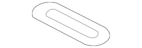 50814-ea000 Genuine Nissan Filler Shield