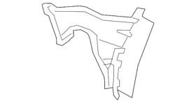 52822-47020 Genuine Toyota Intake Duct