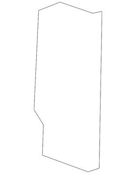 15208496 Gm Genuine Passenger Side Radiator Air Baffle