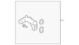 19434286 Gm Genuine Engine Coolant Water Outlet