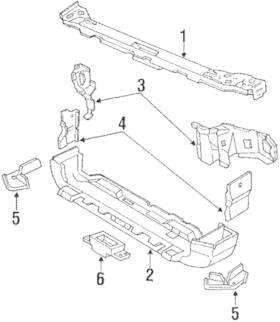 22532172 Gm Genuine Insulator Assembly-eng Cool Fan