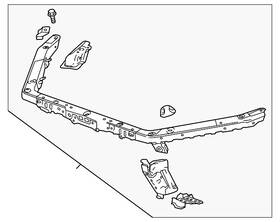 23307917 Gm Genuine Front Compartment Panel