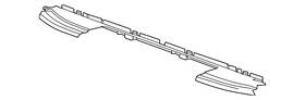 23390792 Gm Genuine Radiator Air Lower Baffle