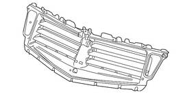 23490310 Gm Genuine Front Bumper Fascia Air Deflector