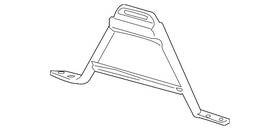 25869662 Gm Genuine Front Radiator Support Panel Brace