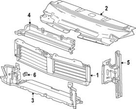 26511104 Gm Genuine F Baffle