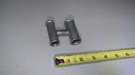 3781066 Gm Nos 59 60 61 62 Chevy Impala Belair 348 409 Heater Bypass Fitting Biscayne Ss