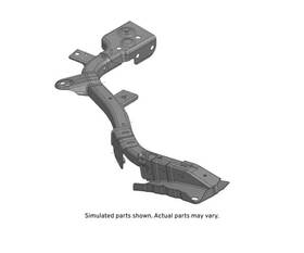 39199900 Gm Genuine Passenger Side Radiator Support Tie Bar Extension