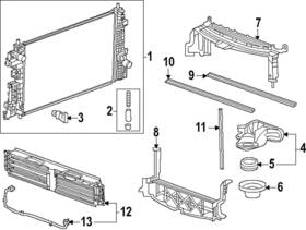 42766940 Gm Genuine Air Baffle