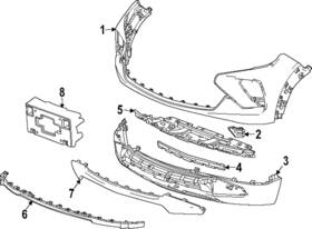 42770729 Gm Genuine Air Deflector 42770729 Gm Genuine Air Deflector