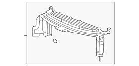 60005608 Gm Genuine Upper Baffle