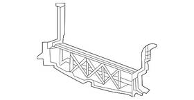 60007981 Gm Genuine Lower Baffle
